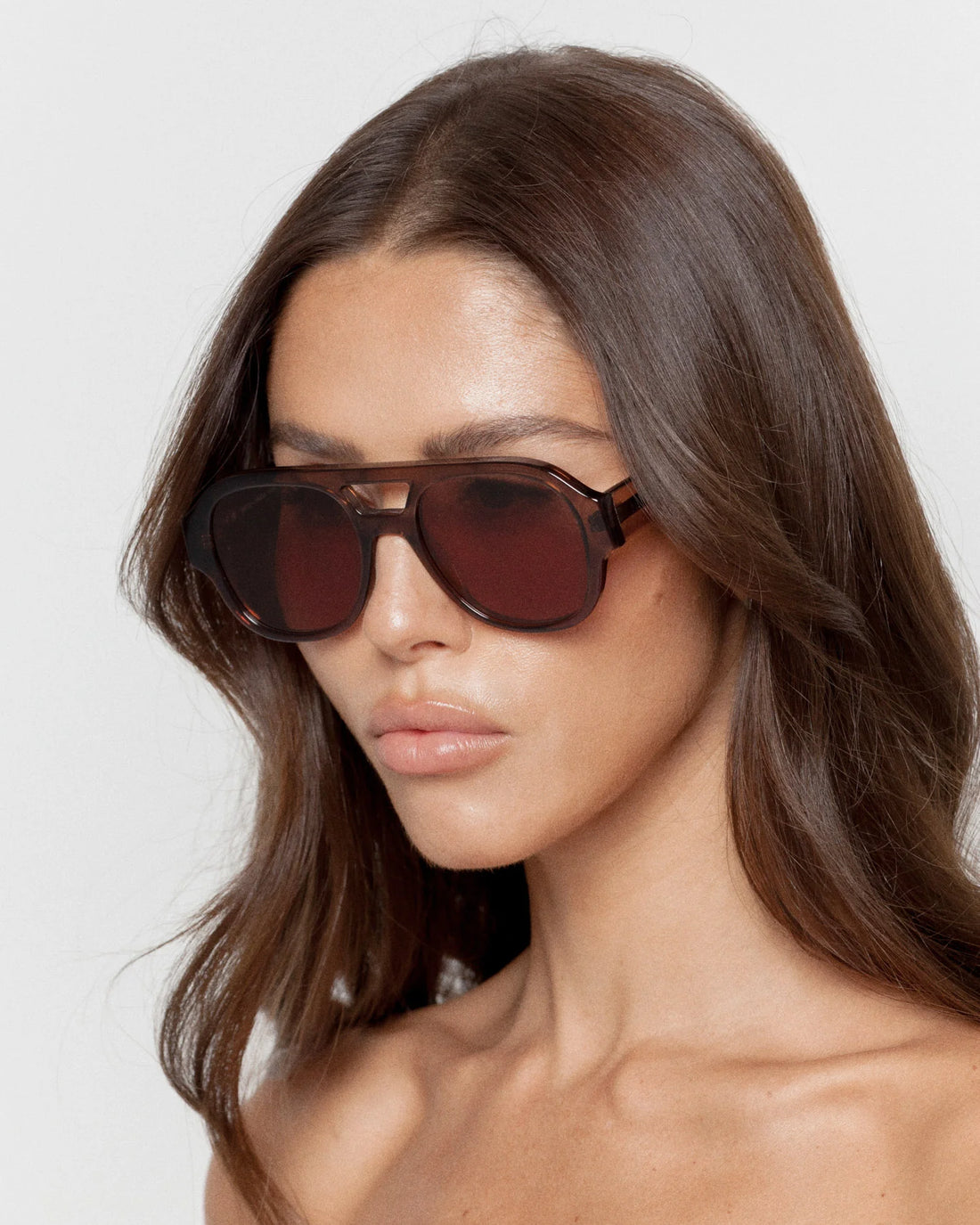 Ruby Sunglasses Coffee