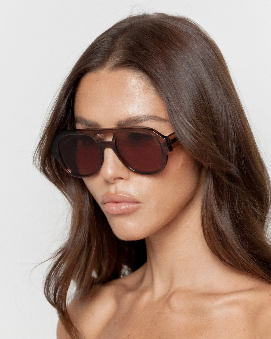 Ruby Sunglasses Coffee