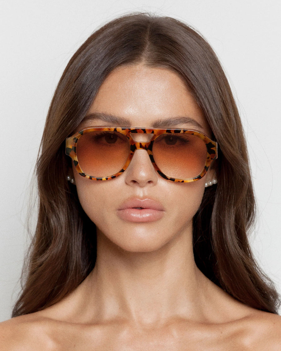 Ruby Sunglasses Tort | Tan