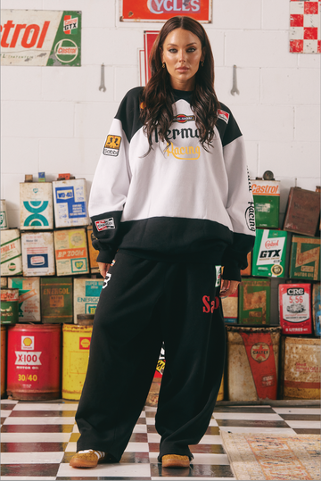 The Diego Jumper Mermaid Racing Black