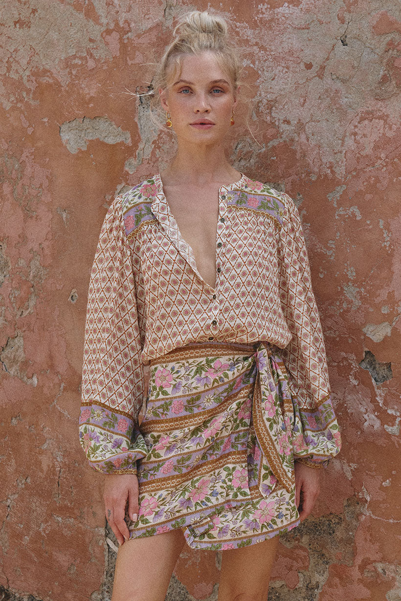 Sienna Blouse Clay