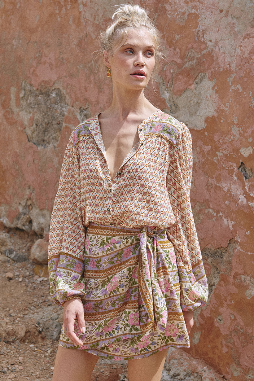 Sienna Blouse Clay