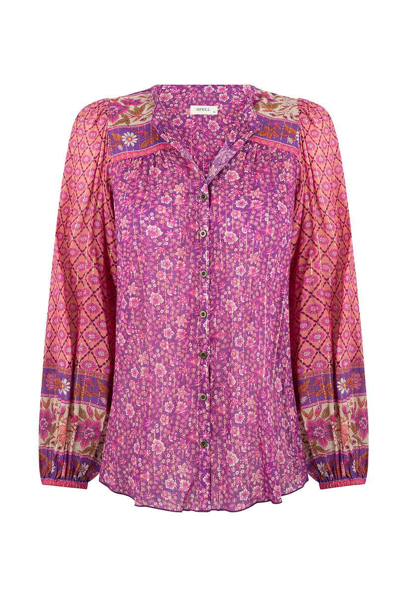 Sienna Blouse Fuchsia
