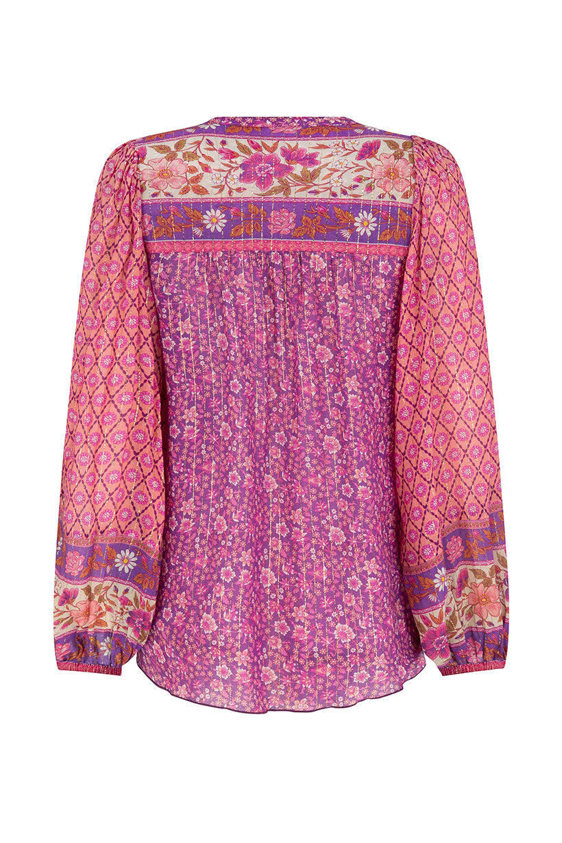 Sienna Blouse Fuchsia