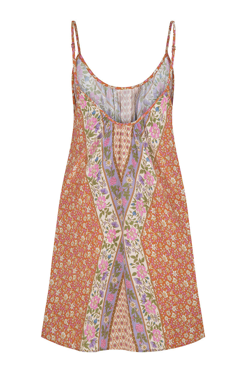 Sienna Strappy Mini Dress Clay