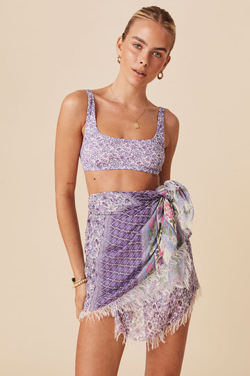 Sienna Travel Scarf Lilac
