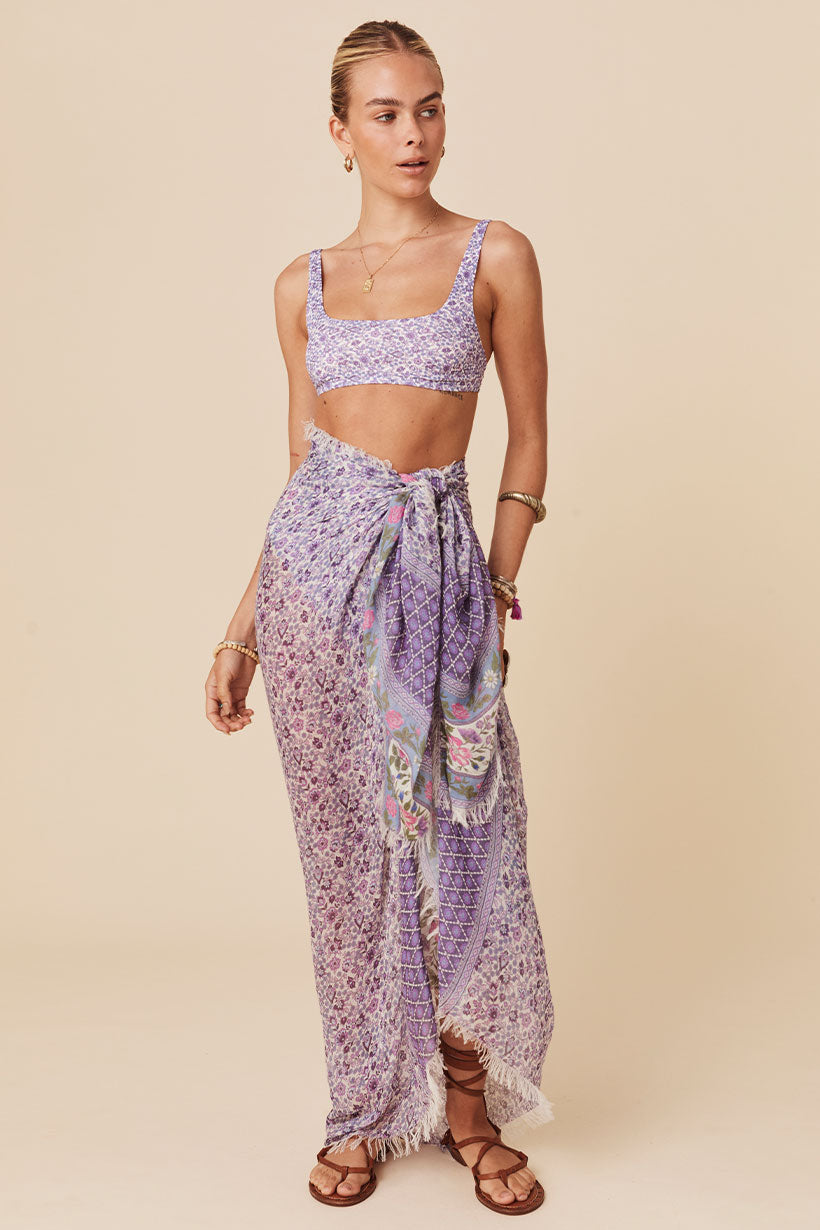 Sienna Travel Scarf Lilac