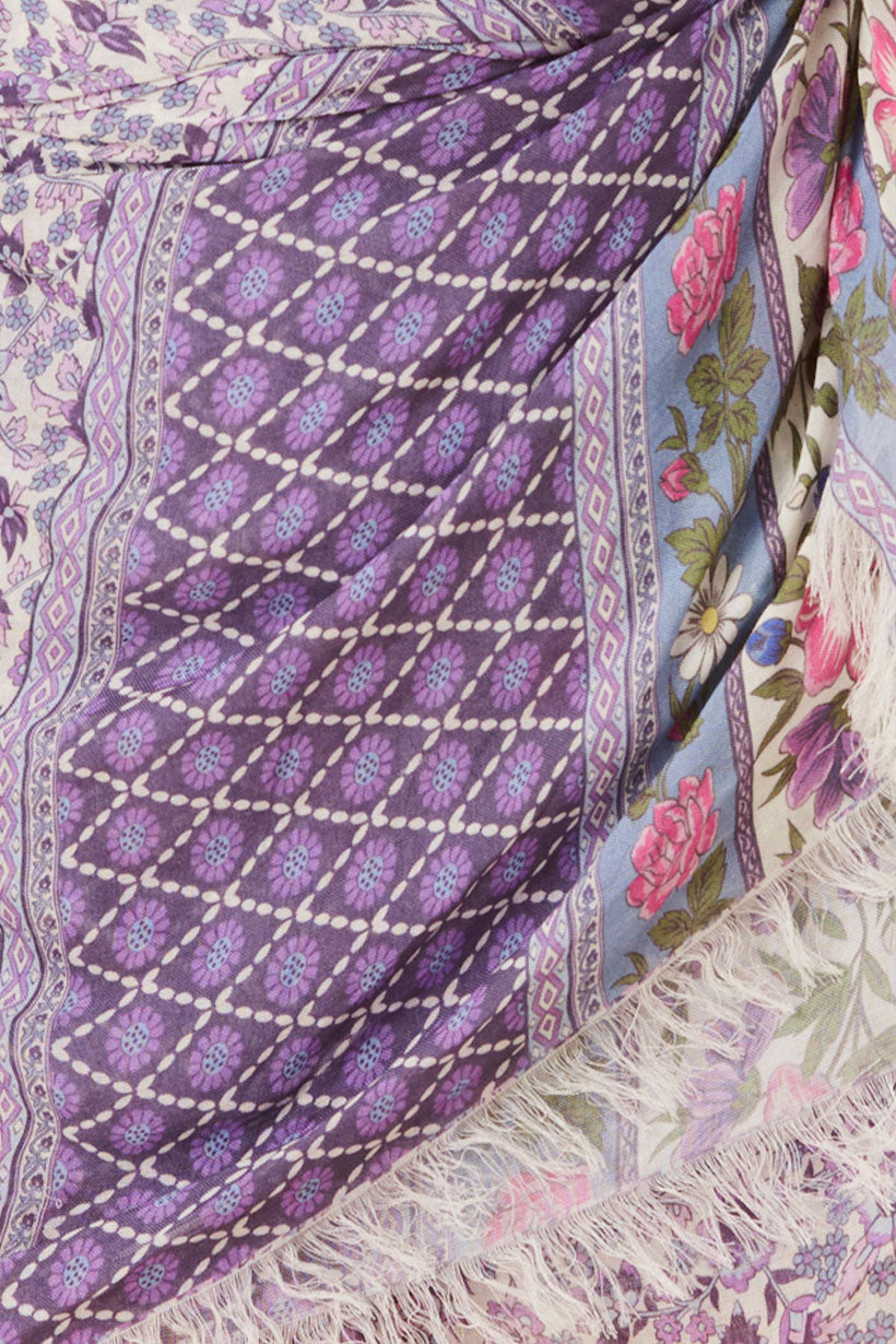 Sienna Travel Scarf Lilac
