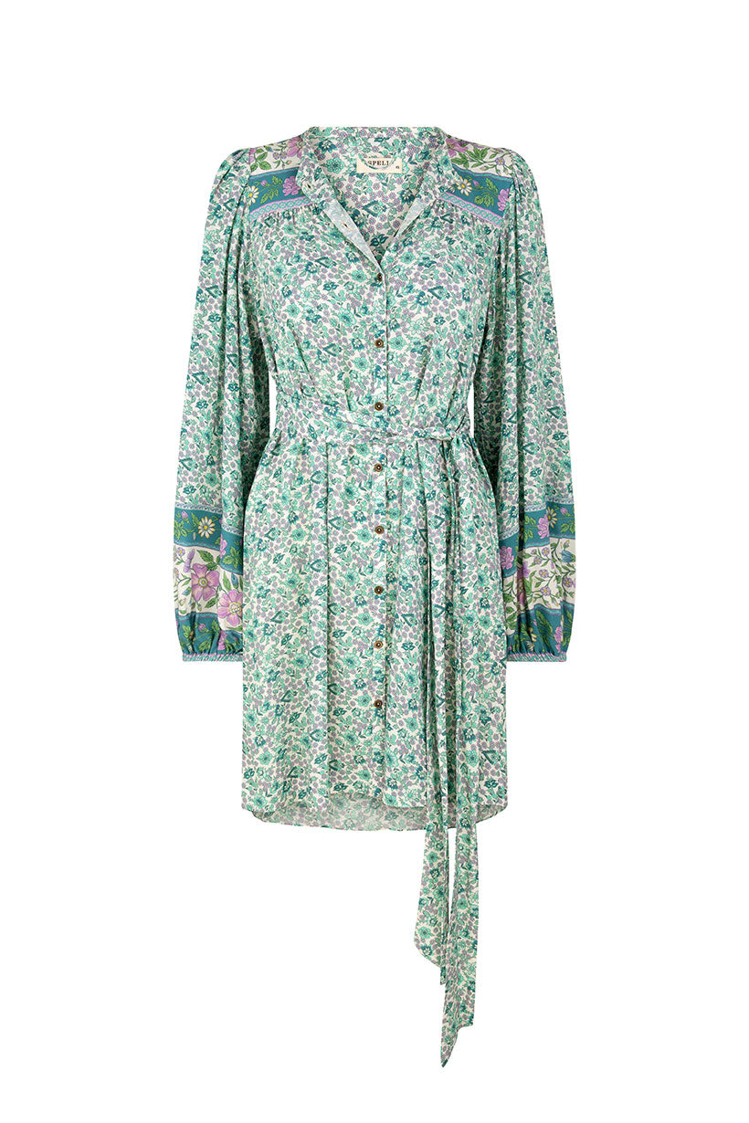 Sienna Tunic Dress Jade
