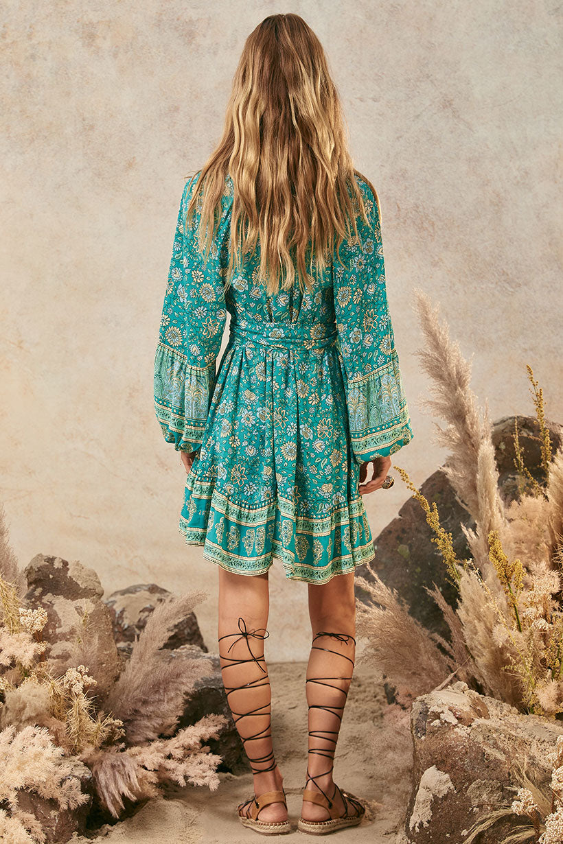 Elysian Tunic Dress Jade