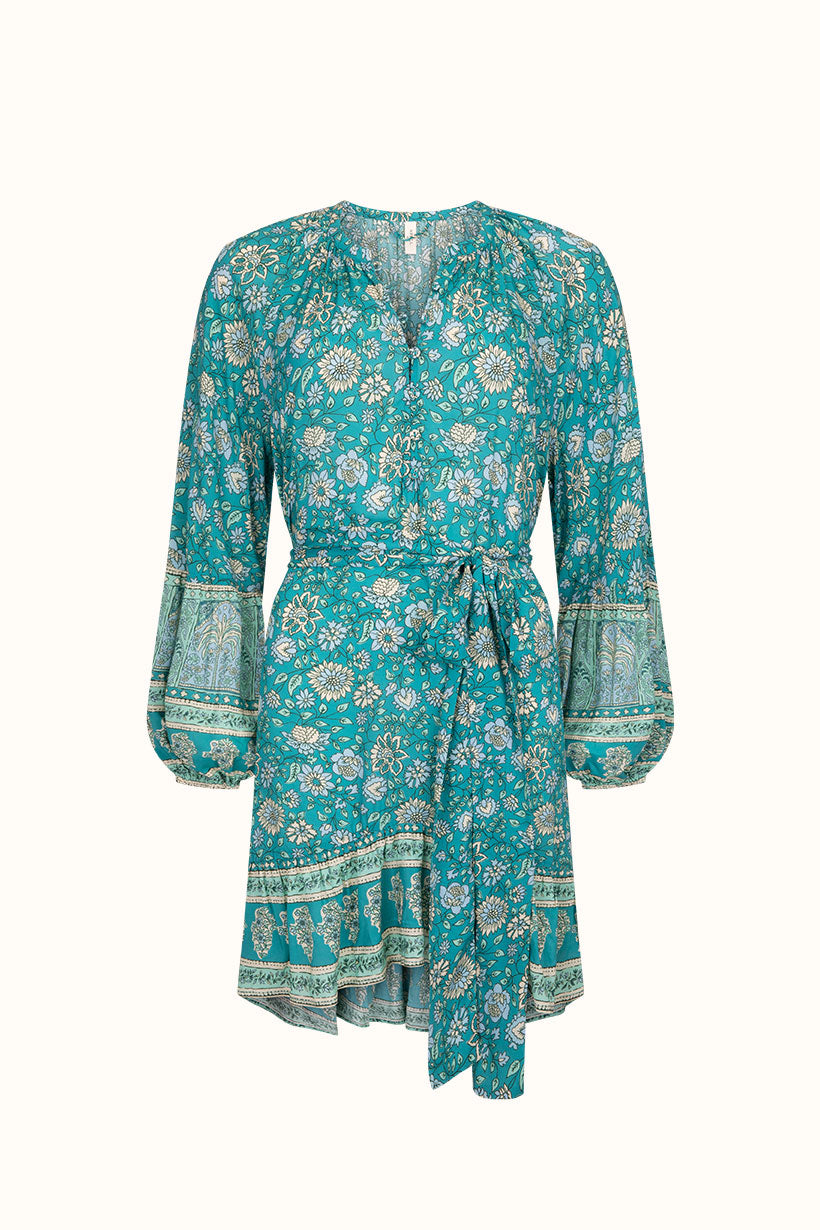 Elysian Tunic Dress Jade