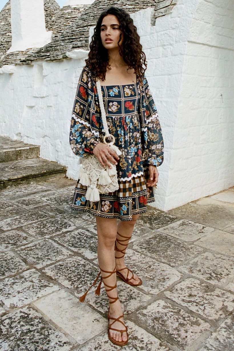 Flora Tunic Dress Mystic