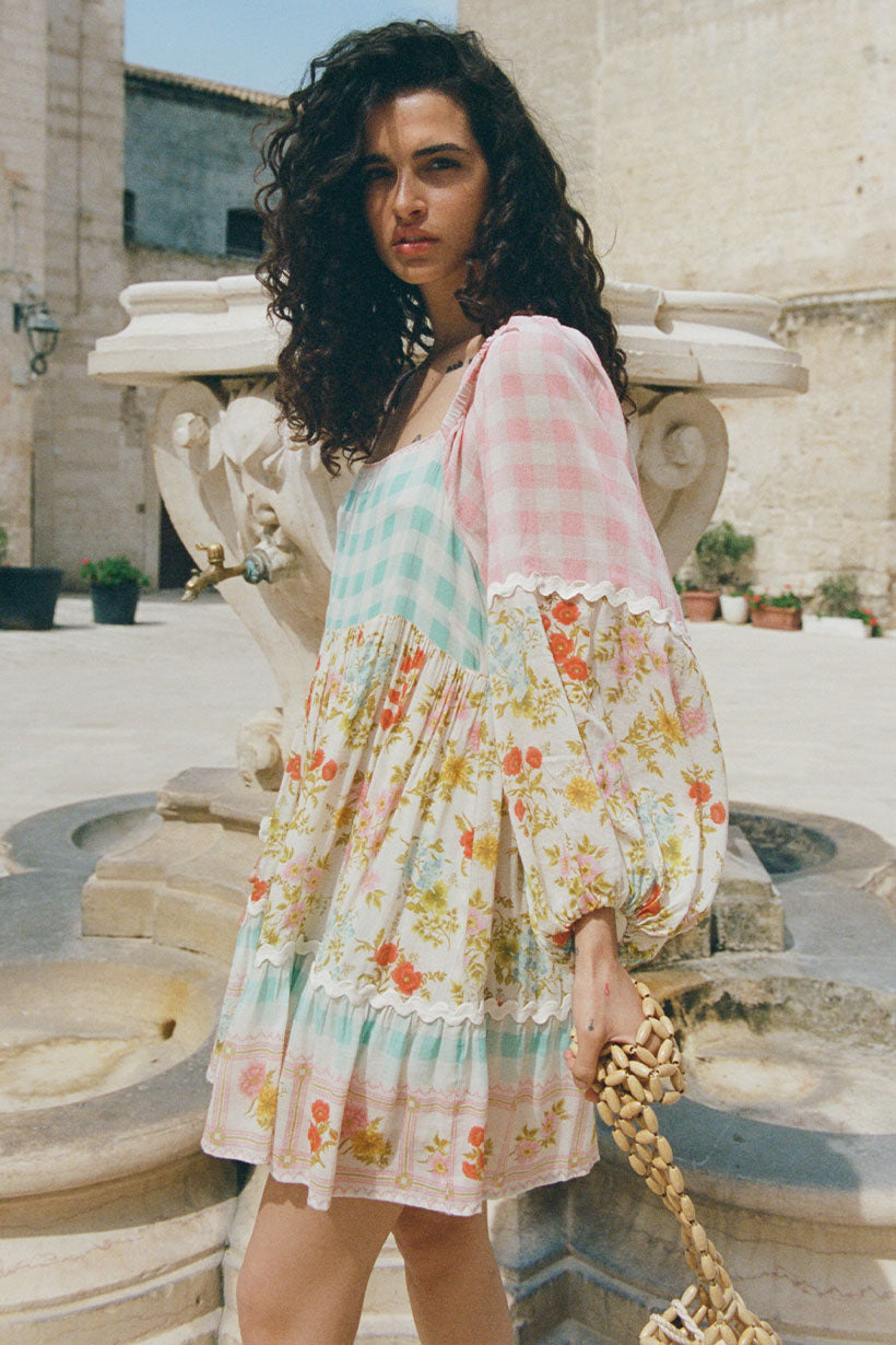 Flora Tunic Dress Pastel