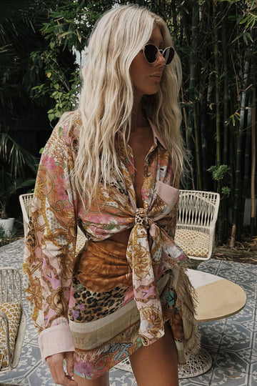 Lovers & Dreamers Shirt Champagne Peach