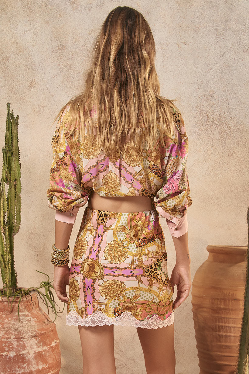 Lovers & Dreamers Shirt Champagne Peach
