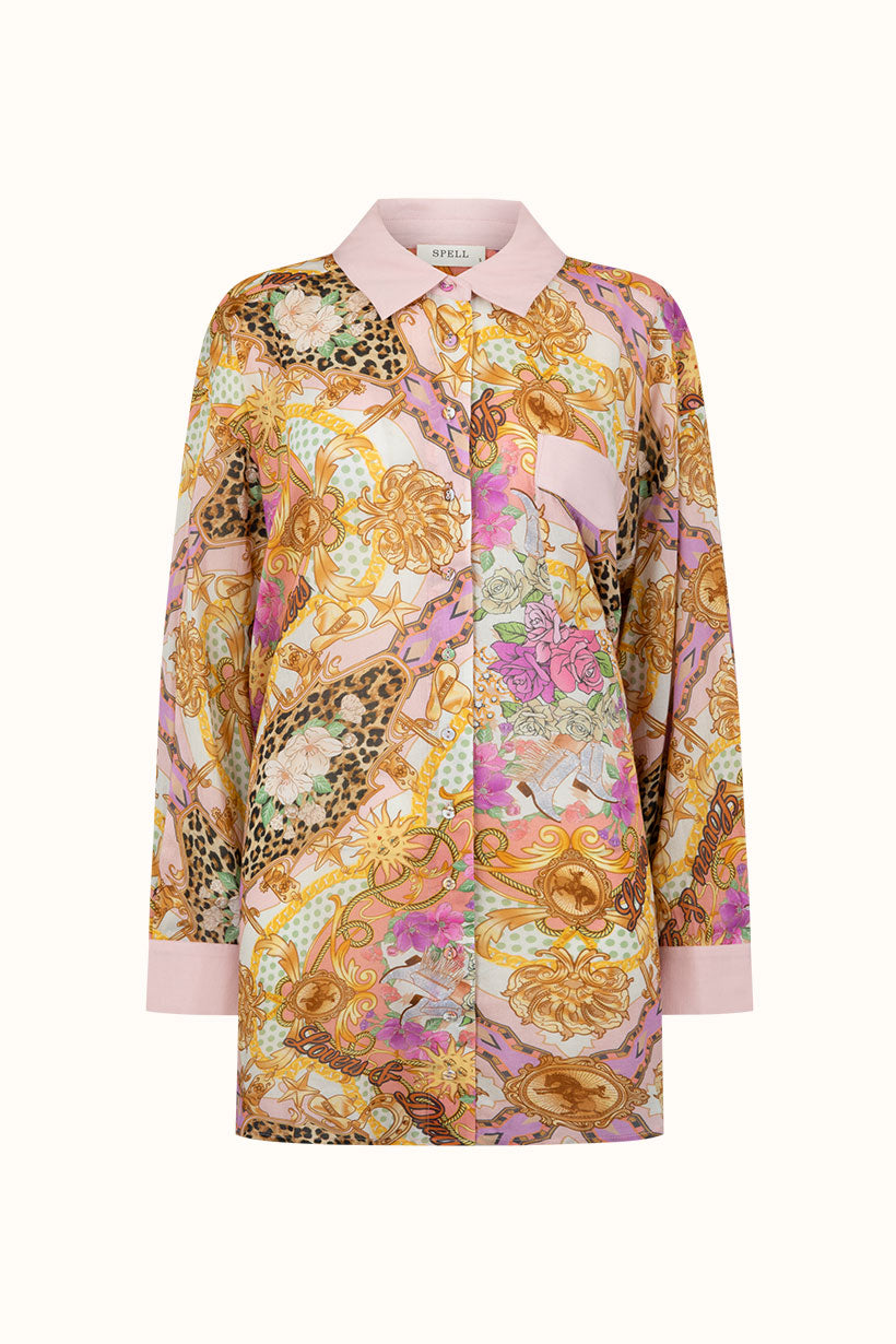 Lovers & Dreamers Shirt Champagne Peach
