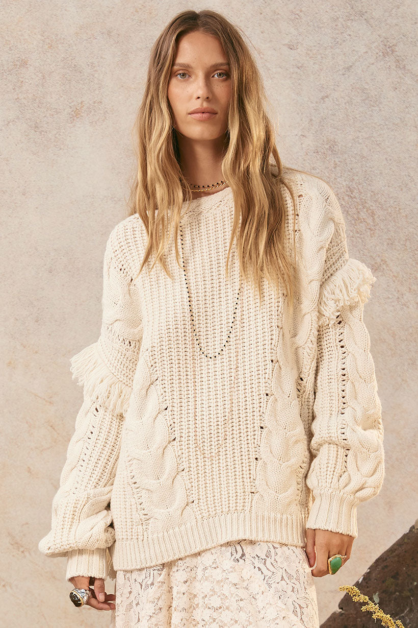 Nomadic Knit Jumper Cloud