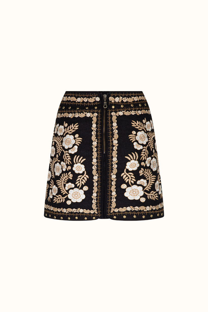 Remi Mini Skirt Midnight