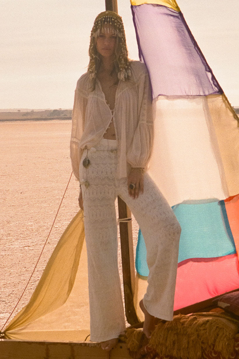 Siesta Pant White Sand