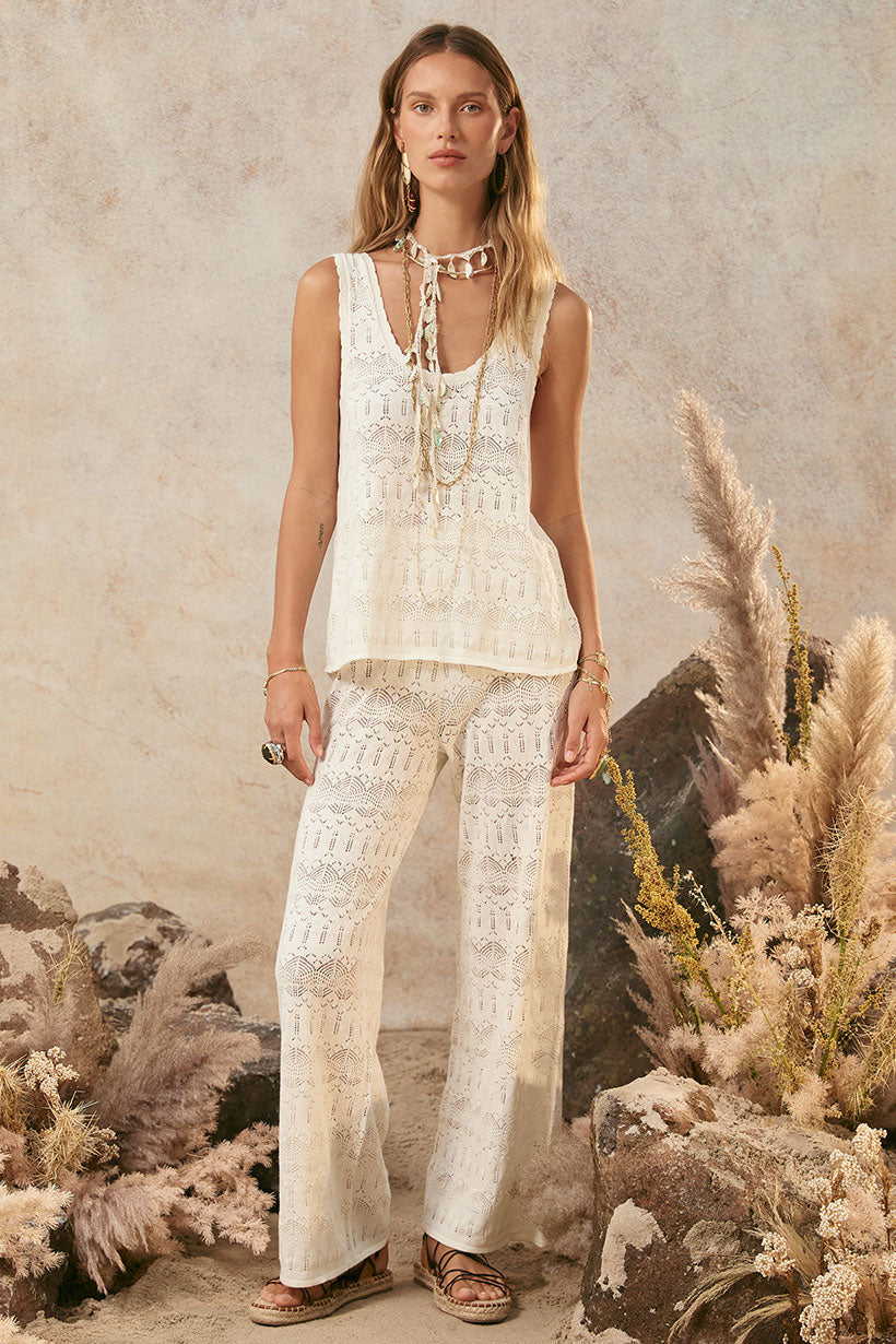 Siesta Pant White Sand