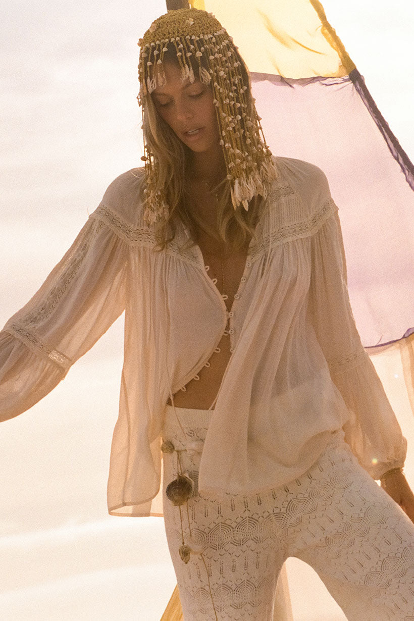 Teodora Blouse White Smoke