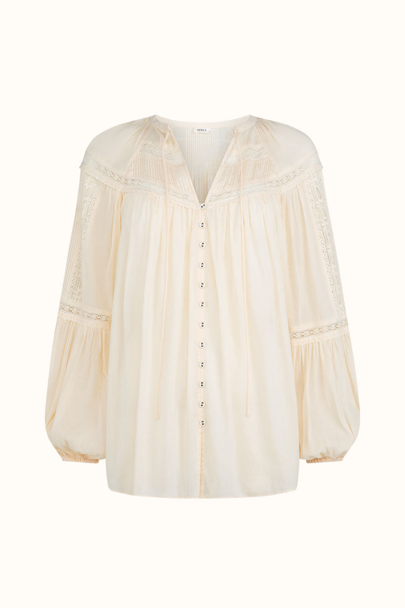 Teodora Blouse White Smoke