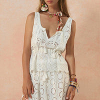 Yaya Lace Cami Antique White