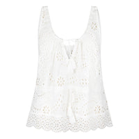 Yaya Lace Cami Antique White