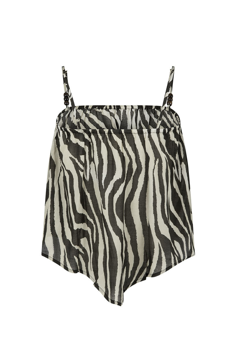 Zevra Cami Washed Charcoal