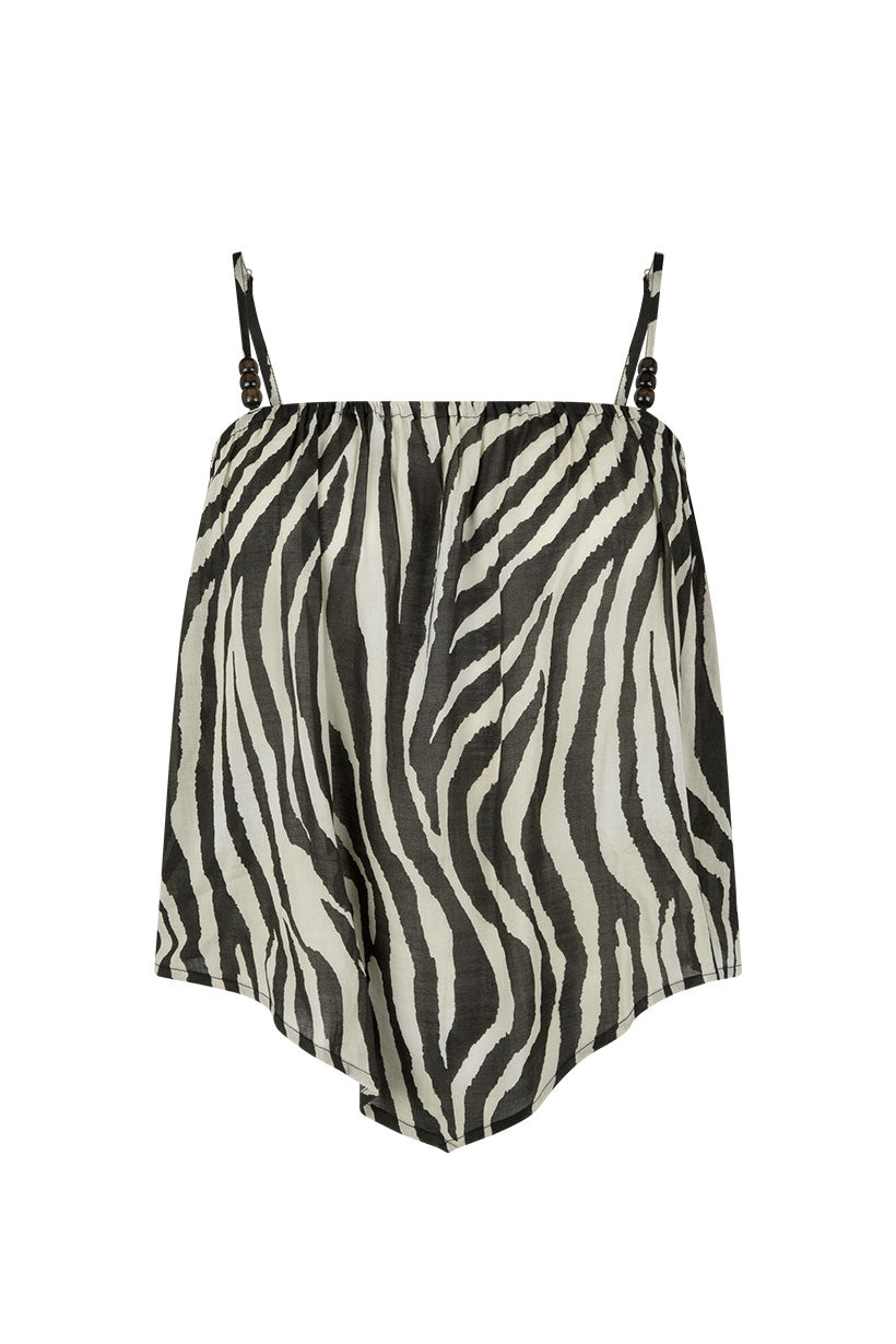 Zevra Cami Washed Charcoal