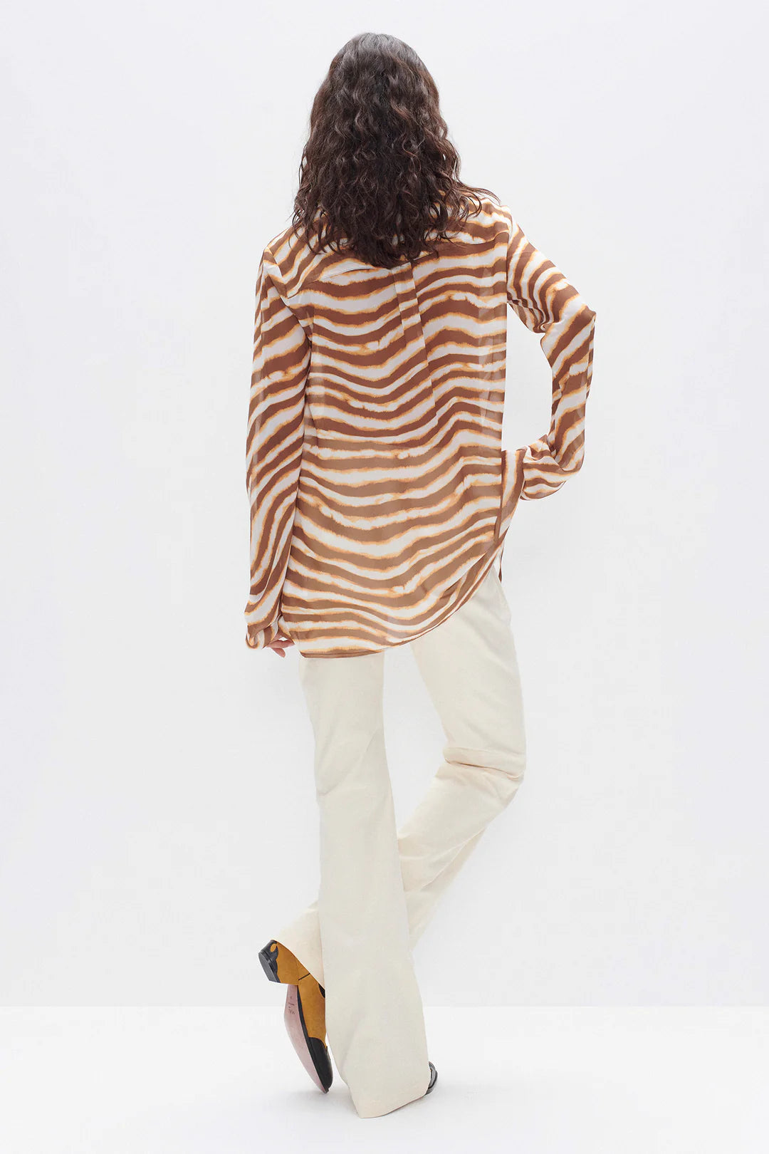 Tahlia Shirt Tie Dye Stripe