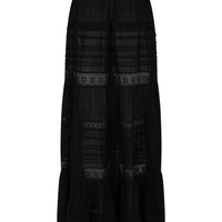 Teodora Maxi Skirt Black