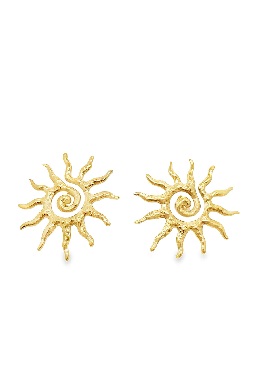Helios Earrings Gold