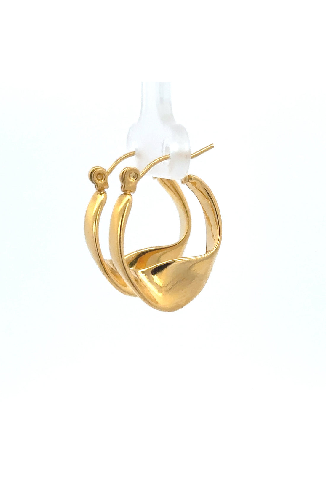 Lane Hoop Earrings Gold