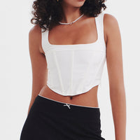 Virtue Corset White