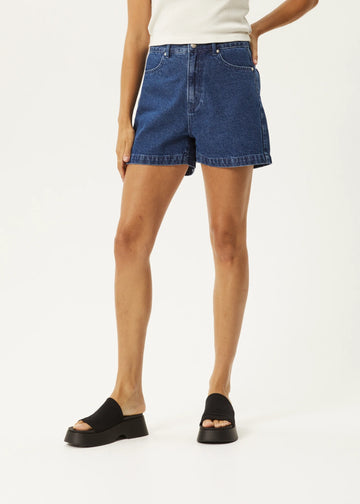 Seventy Threes Hemp Denim Shorts Authentic Blue