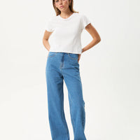Bella Baggy Jeans Worn Blue