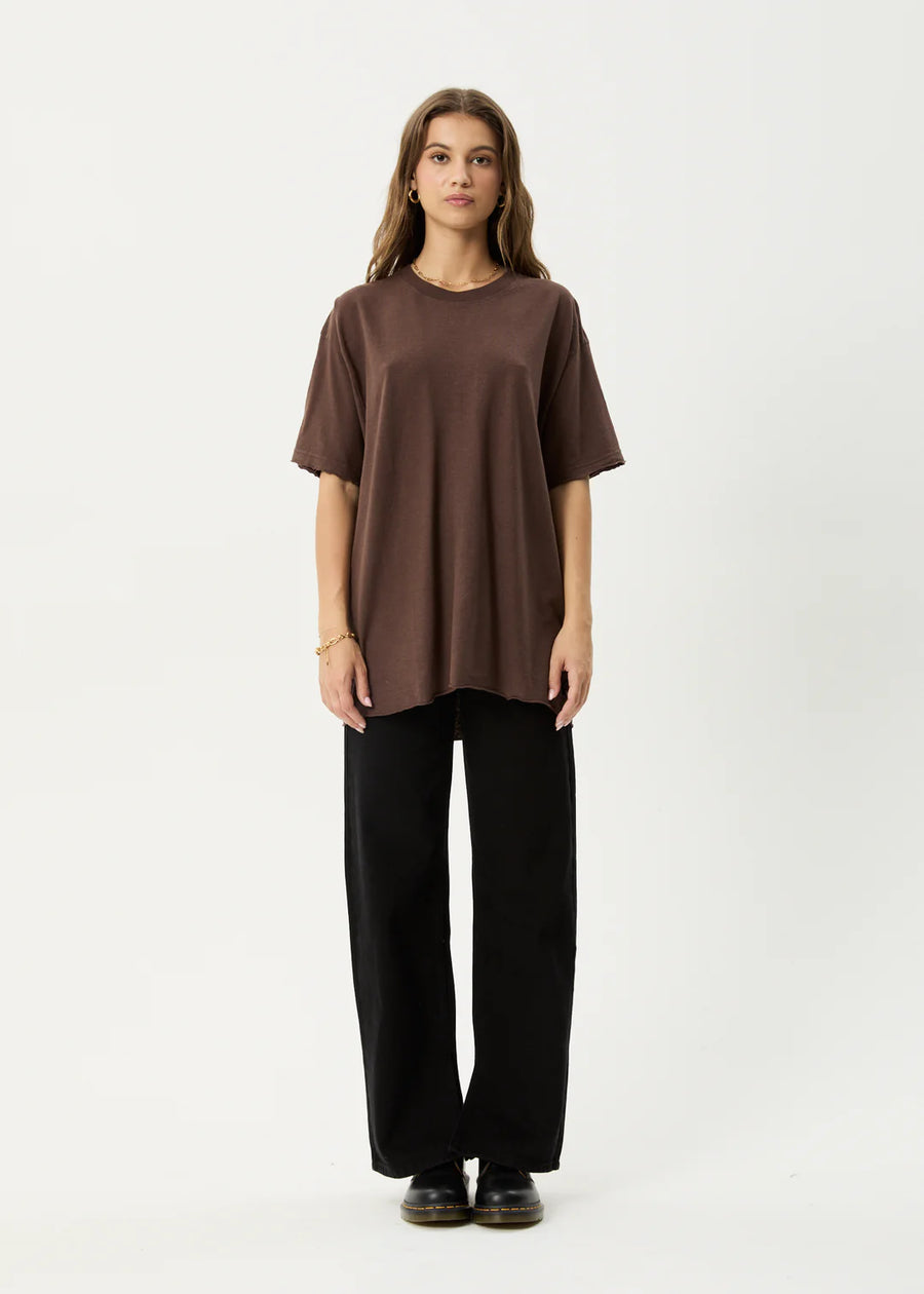 Slay Oversized Tee Coffee
