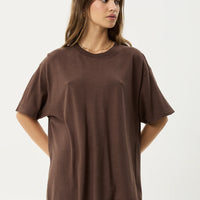 Slay Oversized Tee Coffee