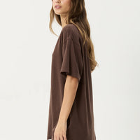 Slay Oversized Tee Coffee