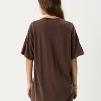 Slay Oversized Tee Coffee
