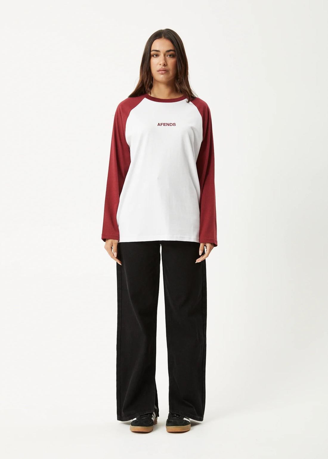Ryan Oversized Long Sleeve Raglan Tee
