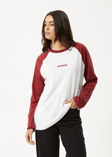 Ryan Oversized Long Sleeve Raglan Tee