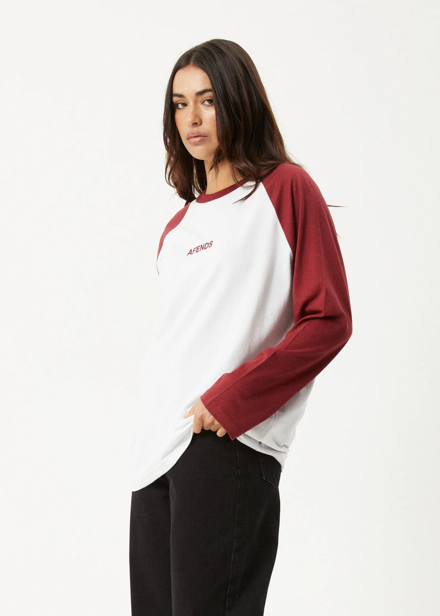 Ryan Oversized Long Sleeve Raglan Tee