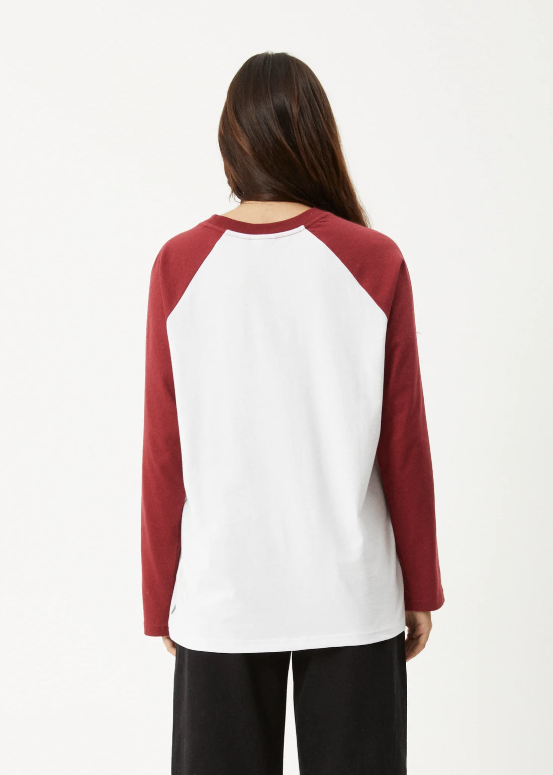 Ryan Oversized Long Sleeve Raglan Tee