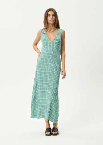 Creator Seersucker Maxi Dress Pine