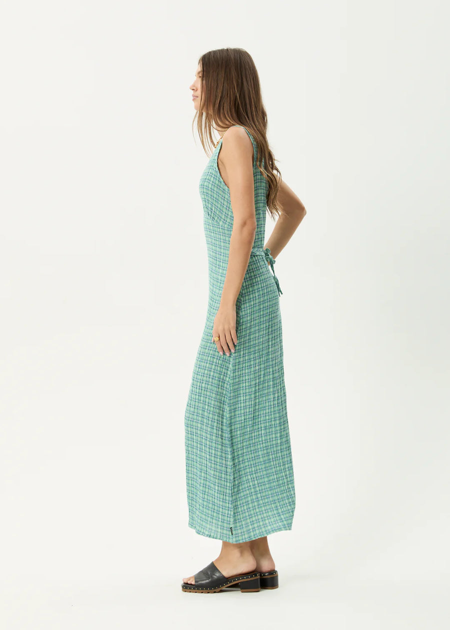 Creator Seersucker Maxi Dress Pine