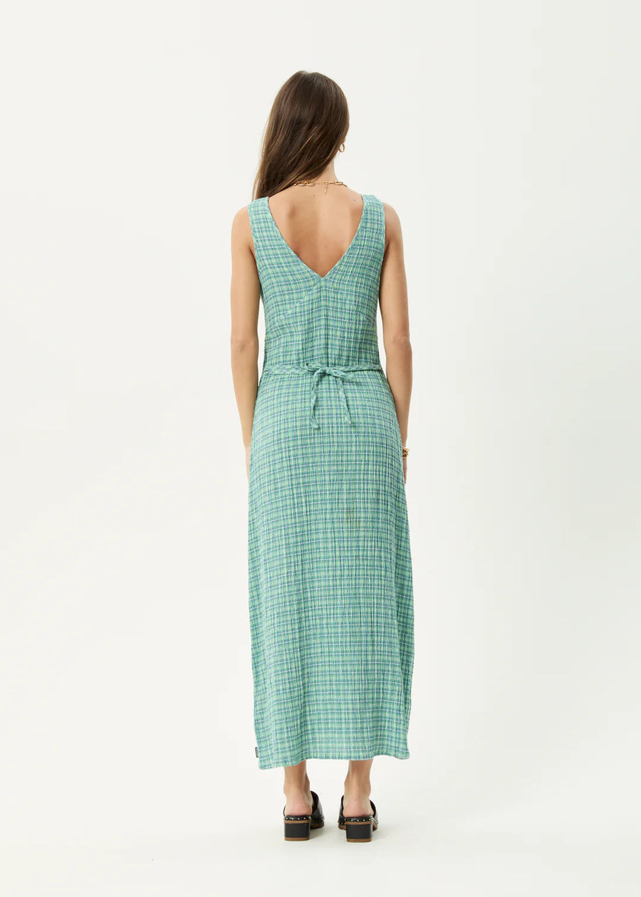 Creator Seersucker Maxi Dress Pine