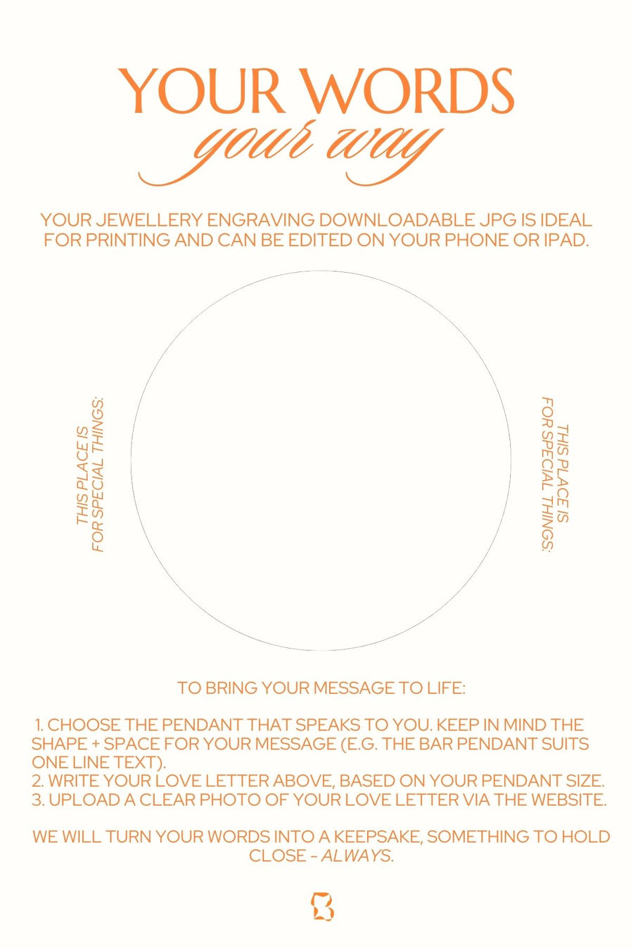 The Aureus Engravable Necklace