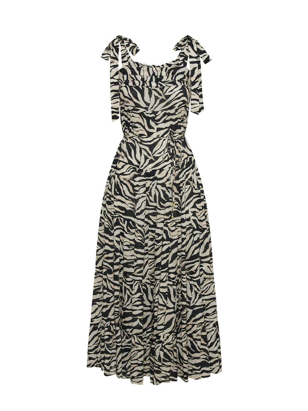 Zenya Maxi Dress Zebra